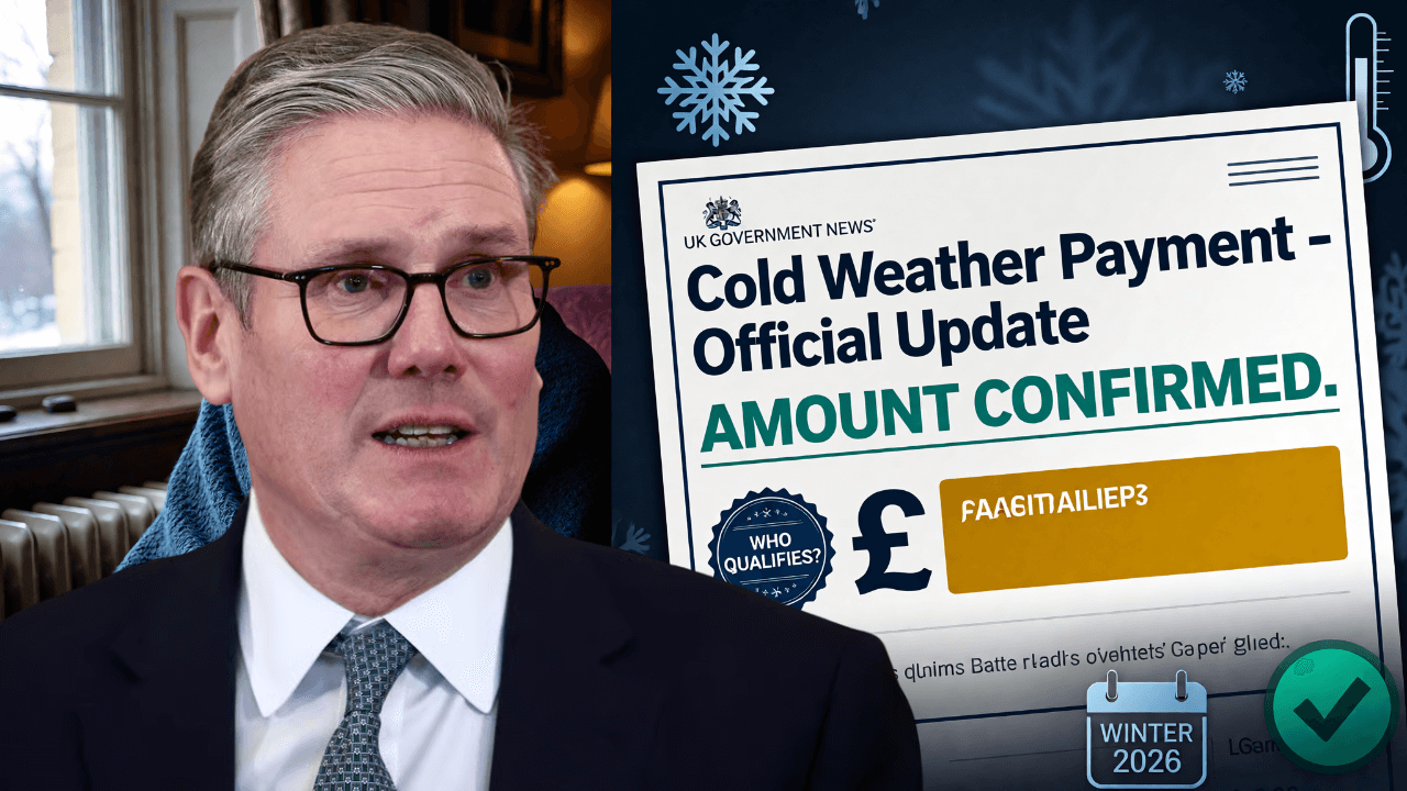 Cold Weather Payment: DWP Confirms Amount and Who Qualifies