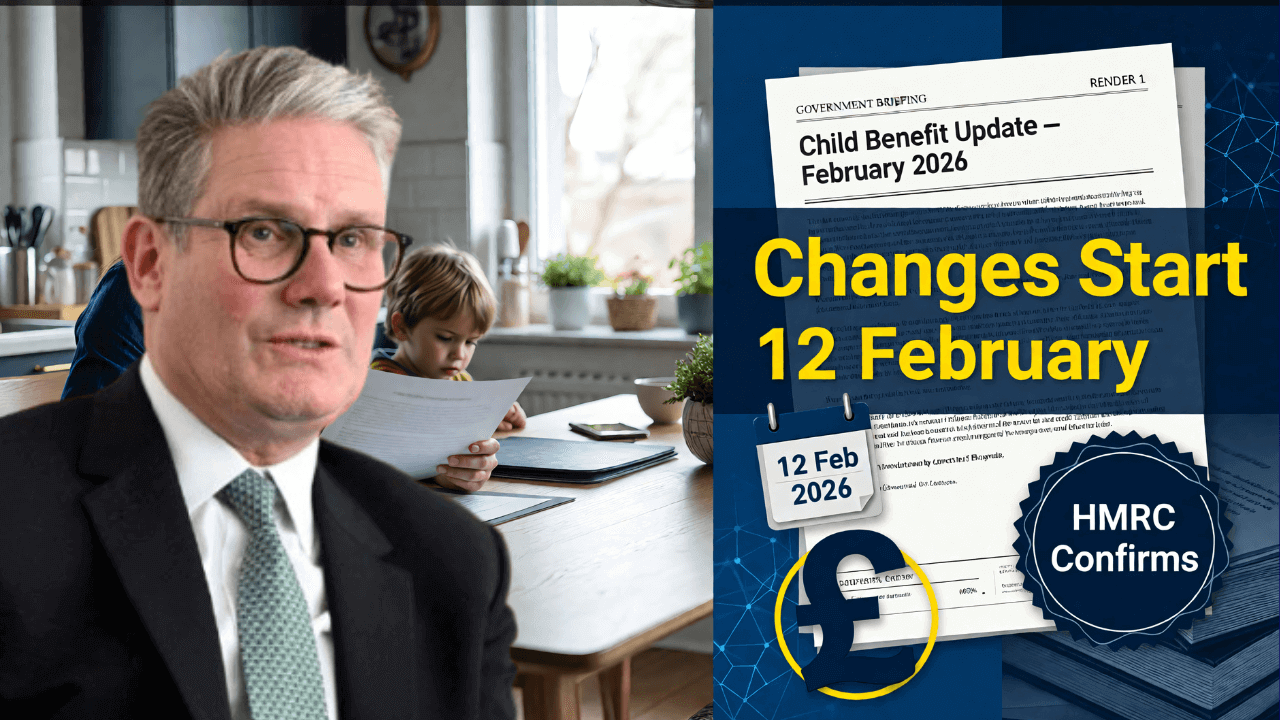 New Child Benefit Rules Confirmed by HMRC – Changes Start 12 February 2026