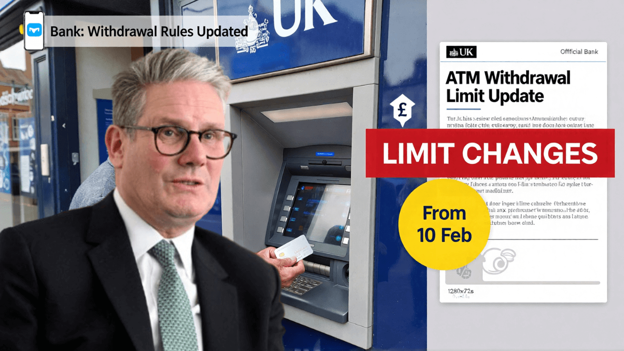 UK Banks Confirm New Withdrawal Limits for Over‑67s From 10 February