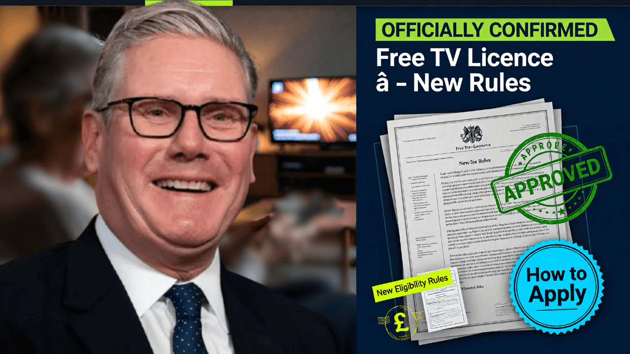 UK Government Officially Confirms Free TV Licence for Over‑60s – How to Apply Under New Rules